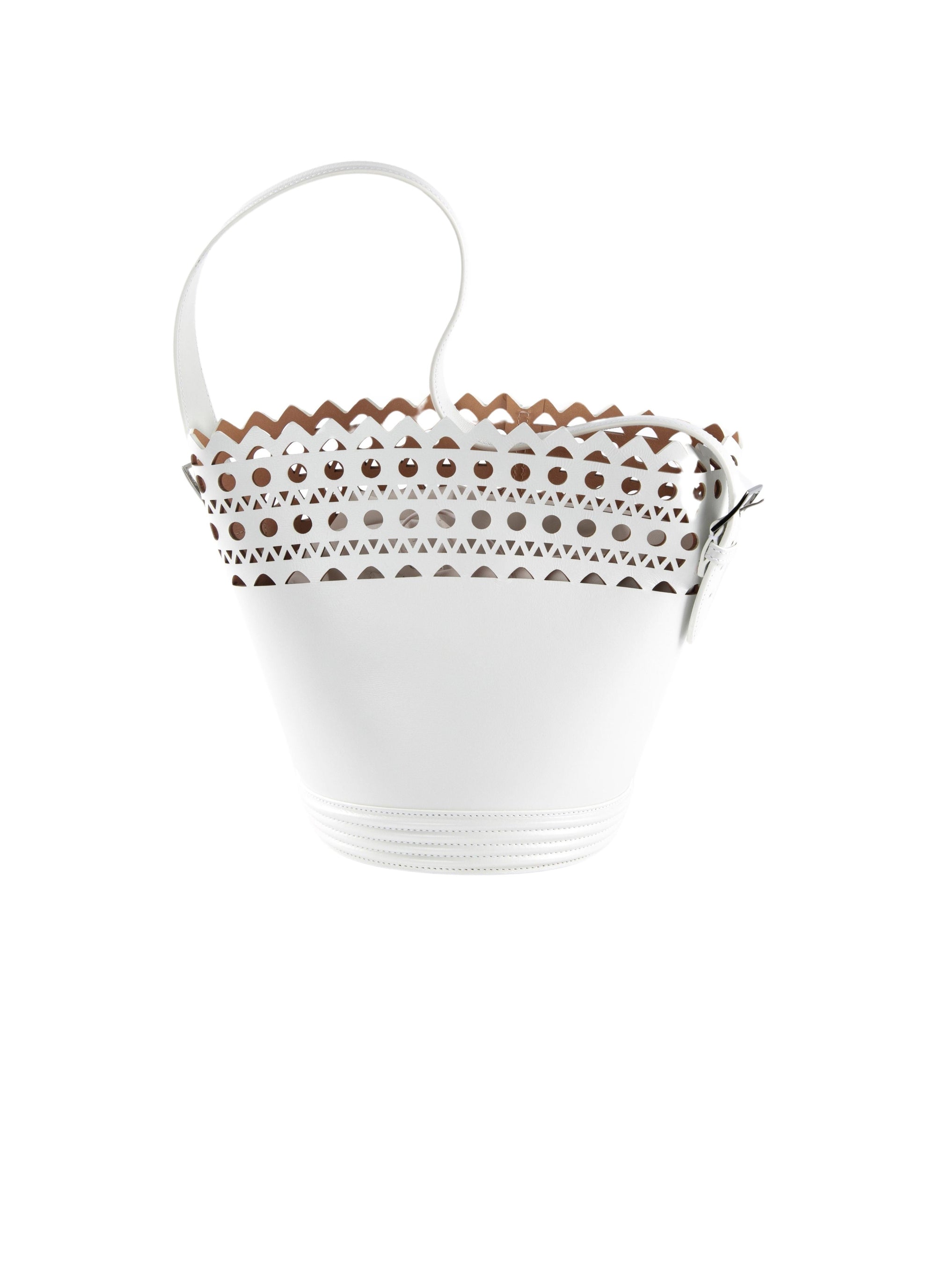 Sac en cuir - Blanc Optique