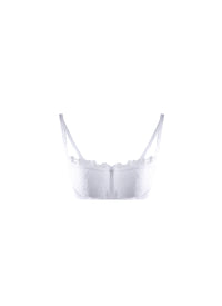 Soutien-gorge brodé - Blanc