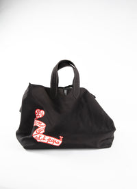 Large Frida bag - Black & Red