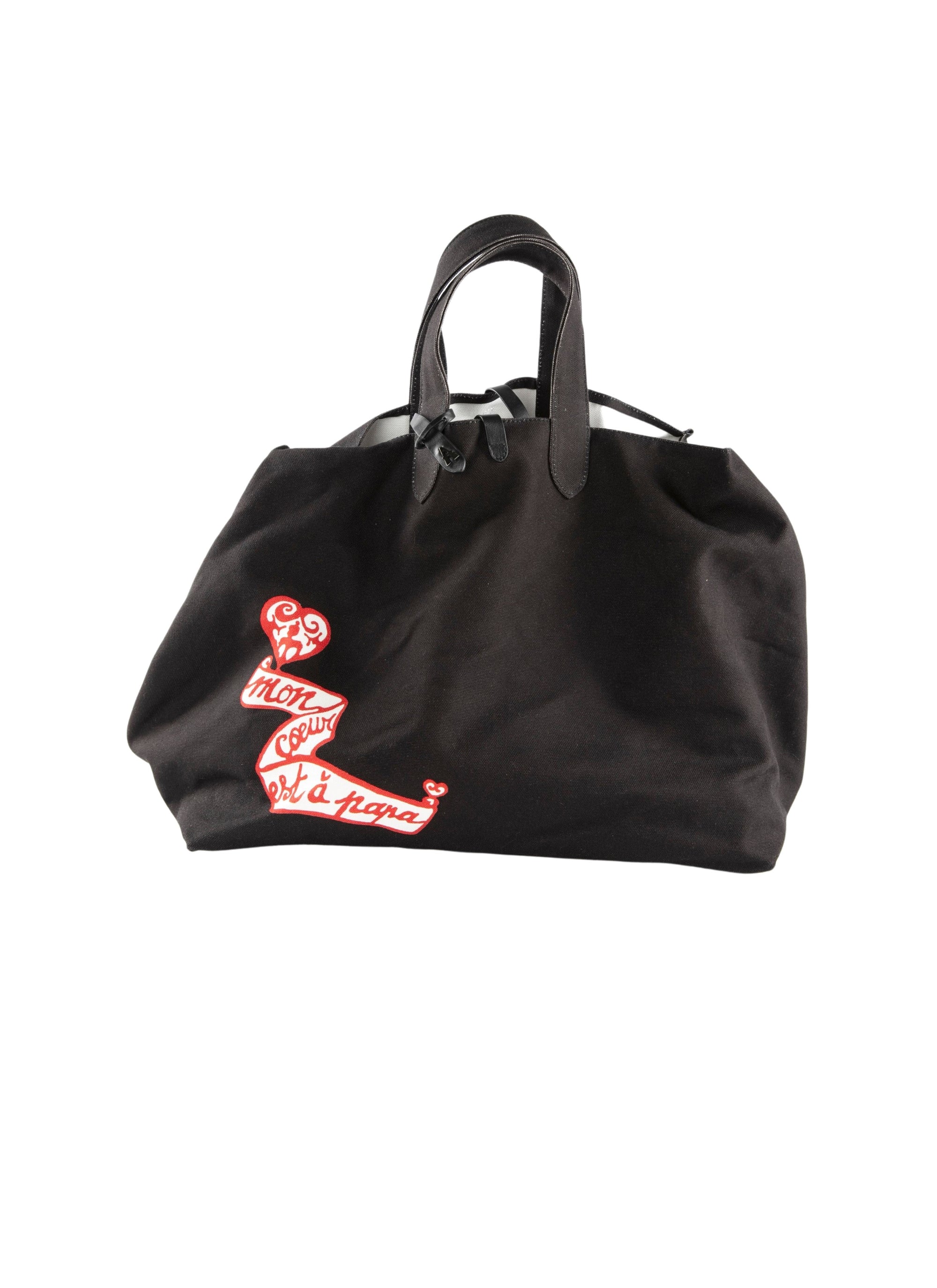 Large Frida bag - Black & Red