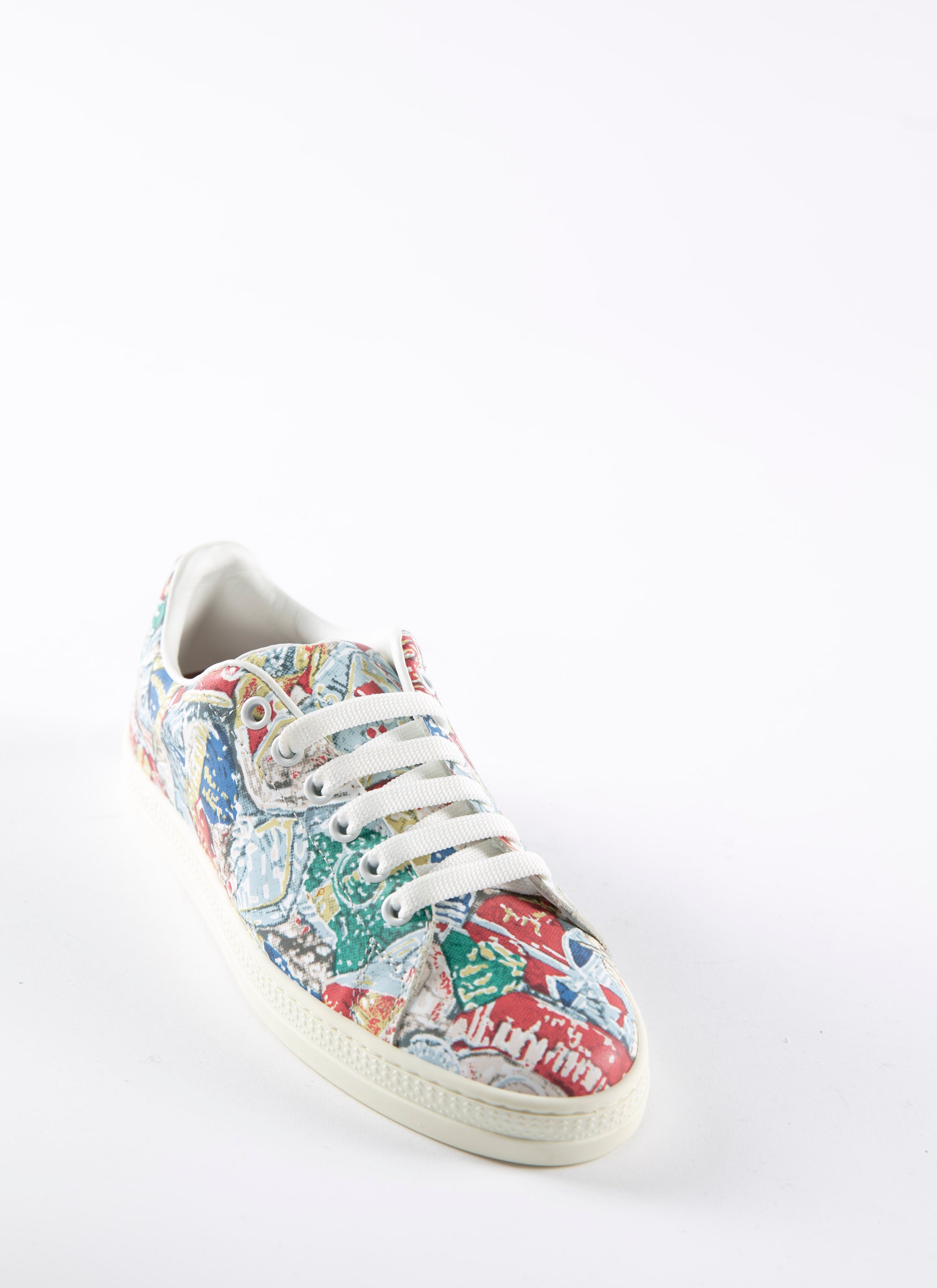Baskets Cesar en cuir - Multicolore