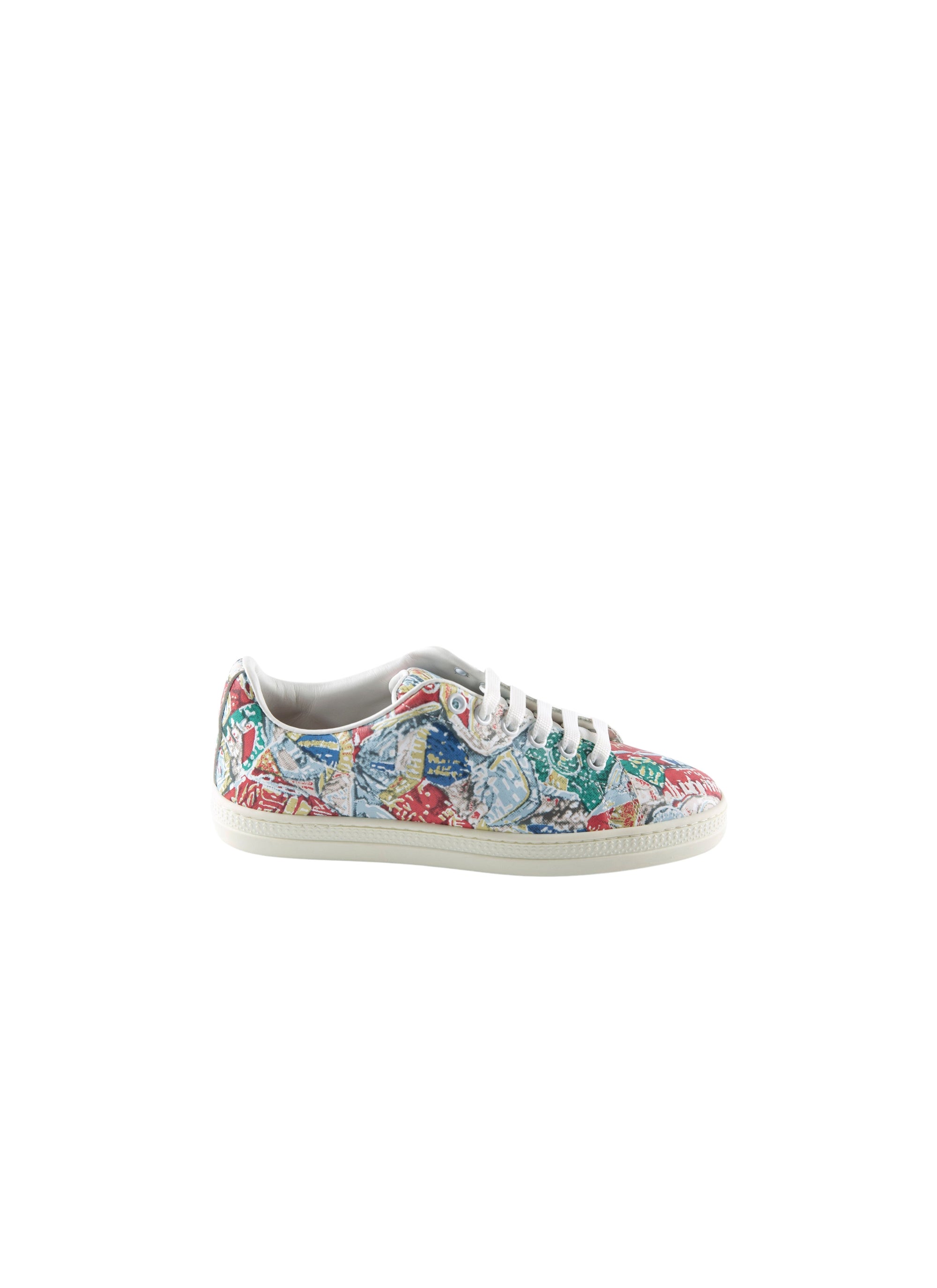 Baskets Cesar en cuir - Multicolore