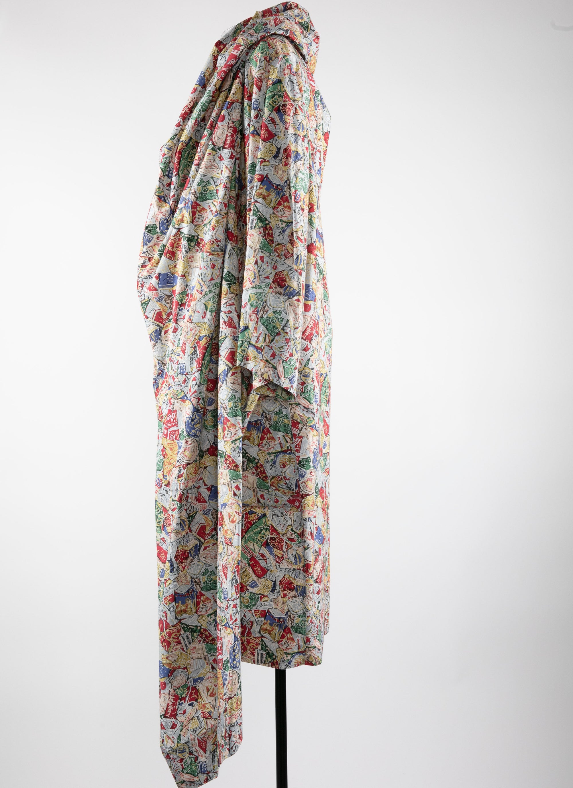 Long-sleeved poplin dress by César - Multicolour