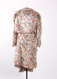 César long sleeve dress - Multicolour