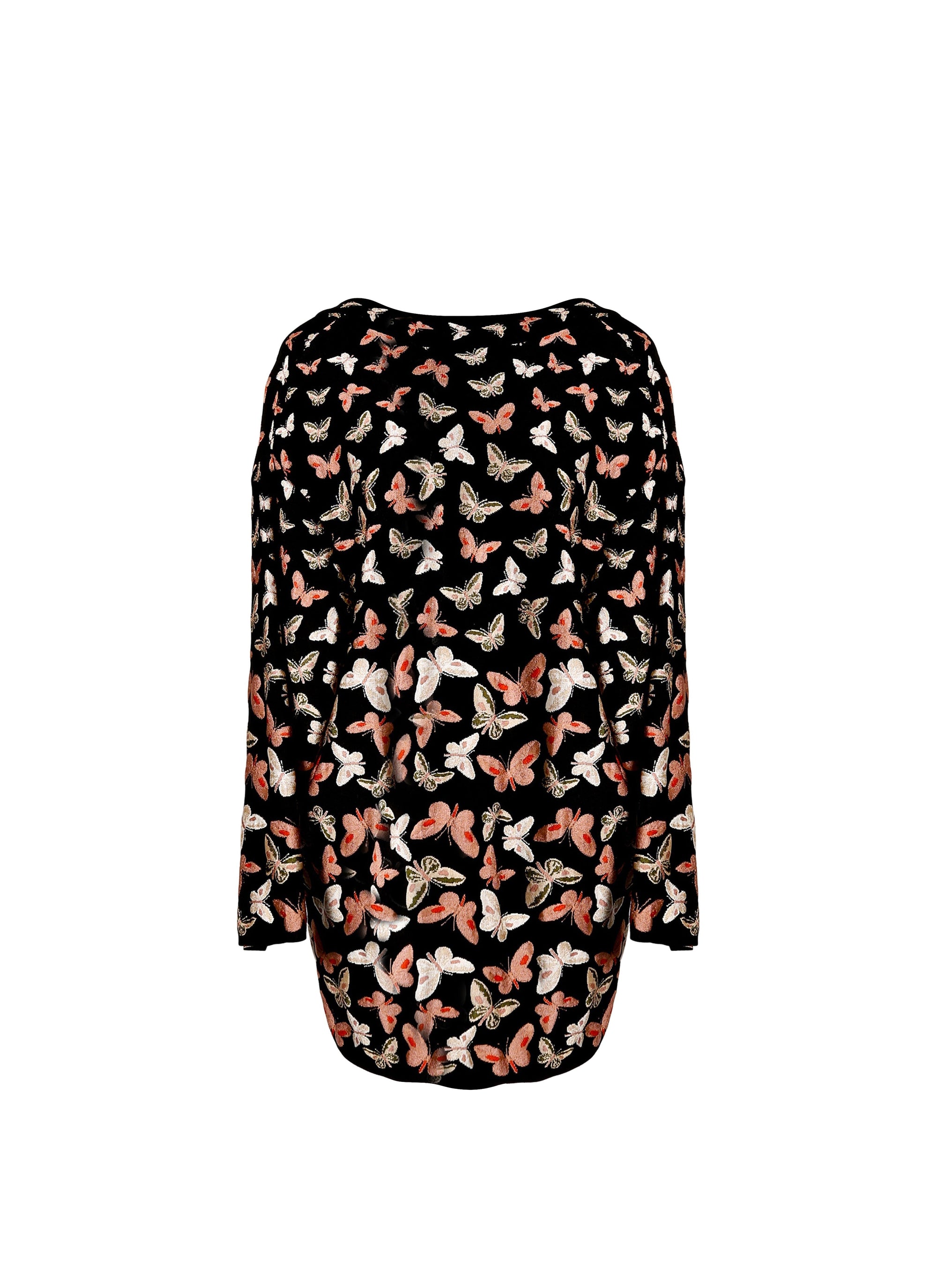 Butterfly long-sleeved tunic - Multicolour