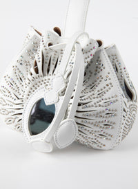 Rosemarie mini bag - White