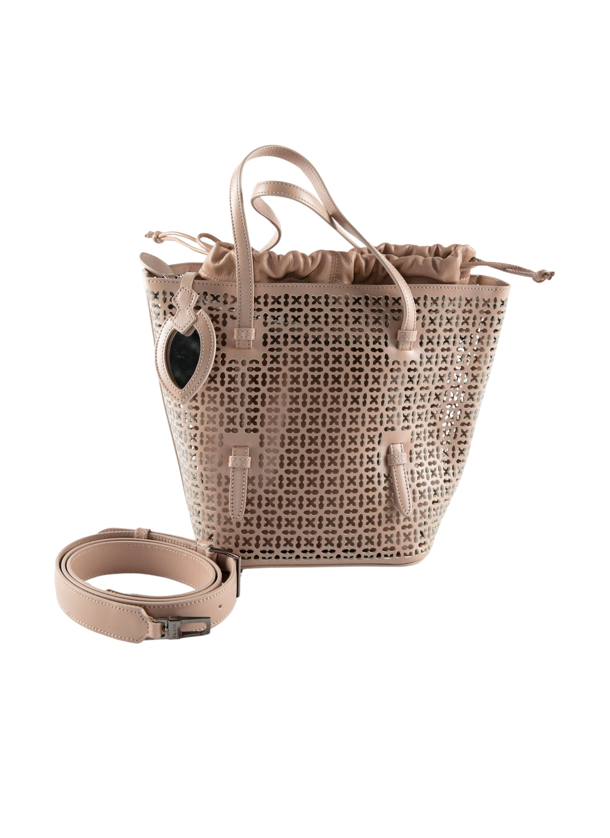 Sac Nicole sans manchesall - Sable & Blanc