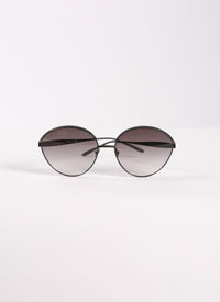 Lunettes Cat eye à motif argenté - Gris & Noir