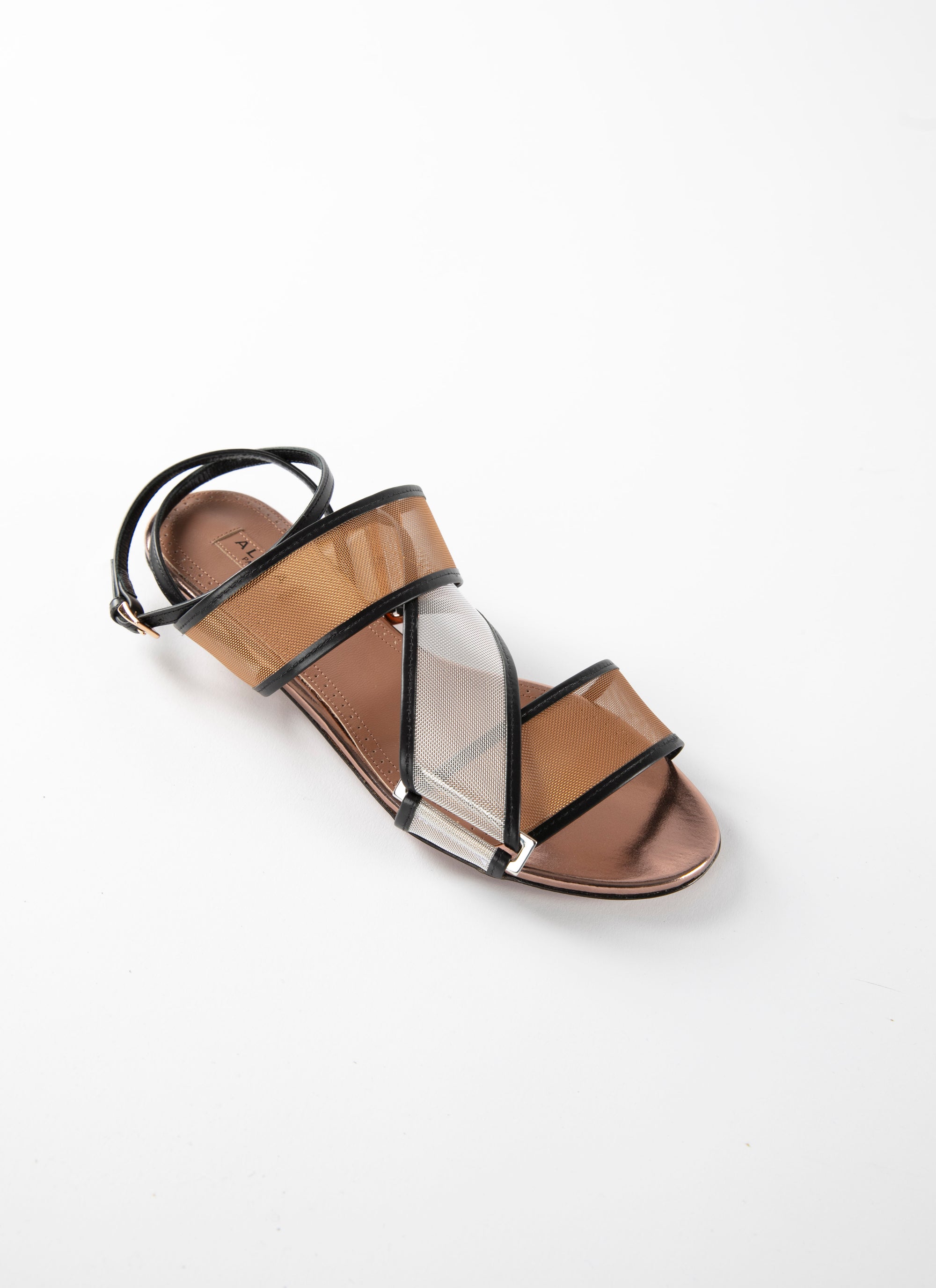 Sandals with wide transparent straps - Multico273
