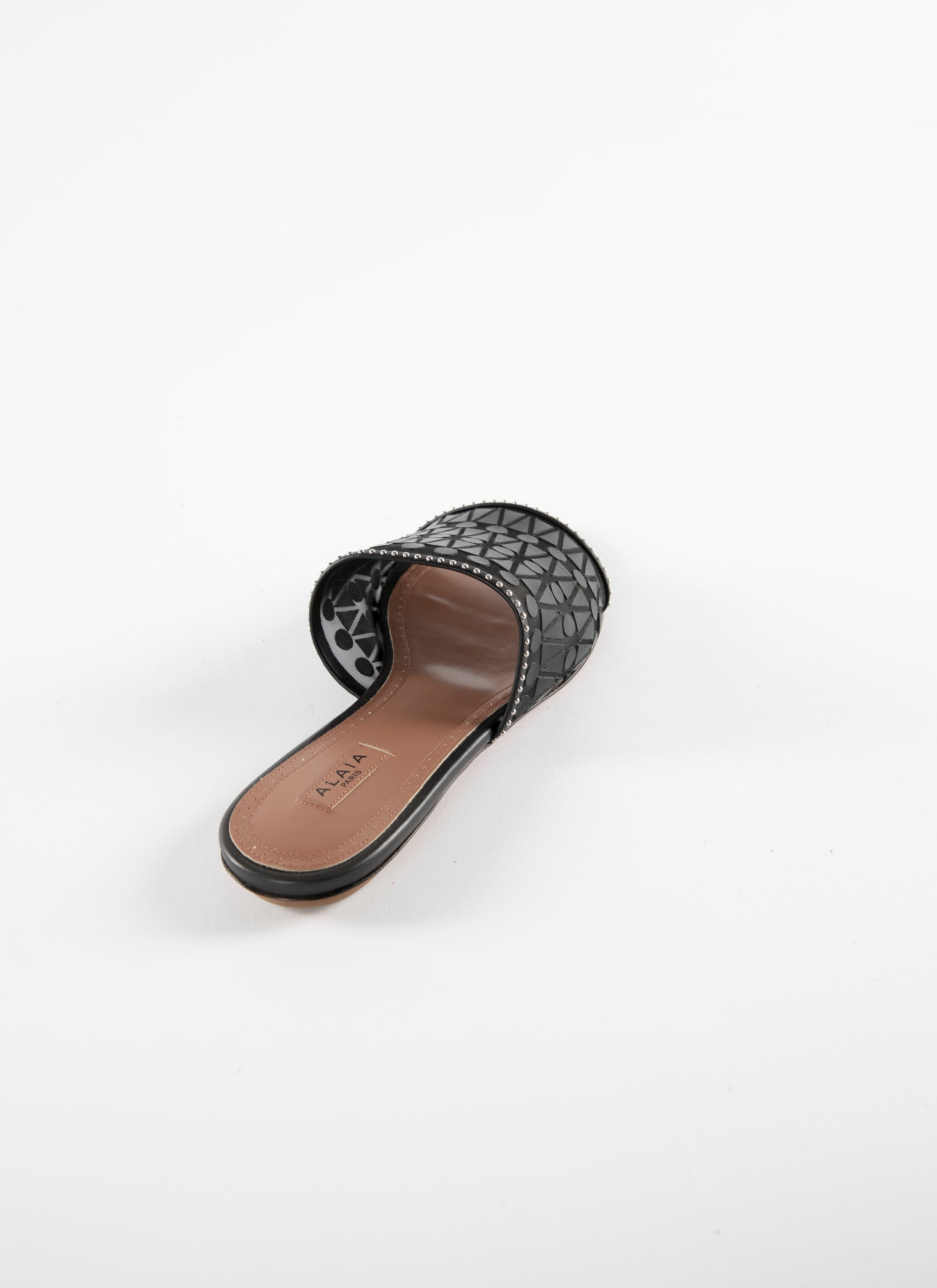 Sandales à motif géométrique - Noir & Noir
