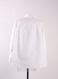 Japanese poplin shirt - White