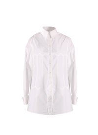 Chemise en popeline japonaise - Blanc