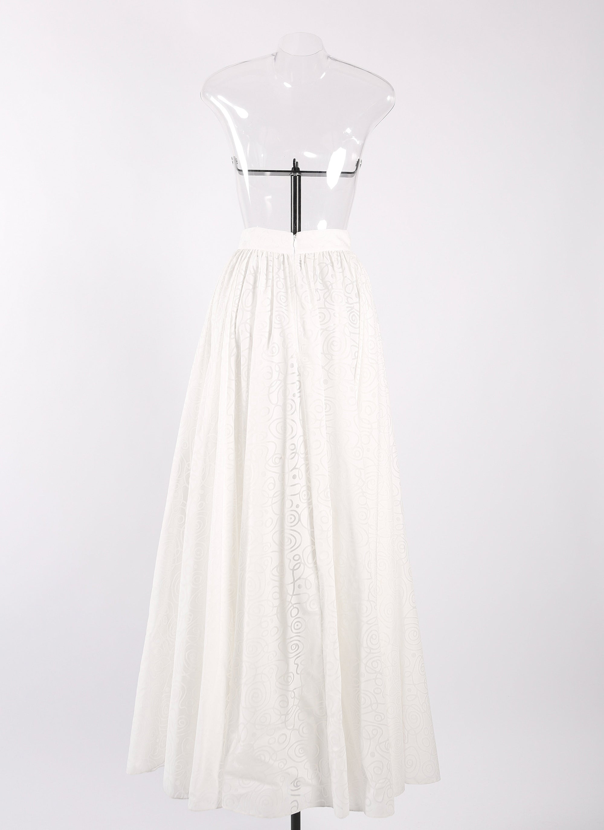 Jupe Spirale - Blanc