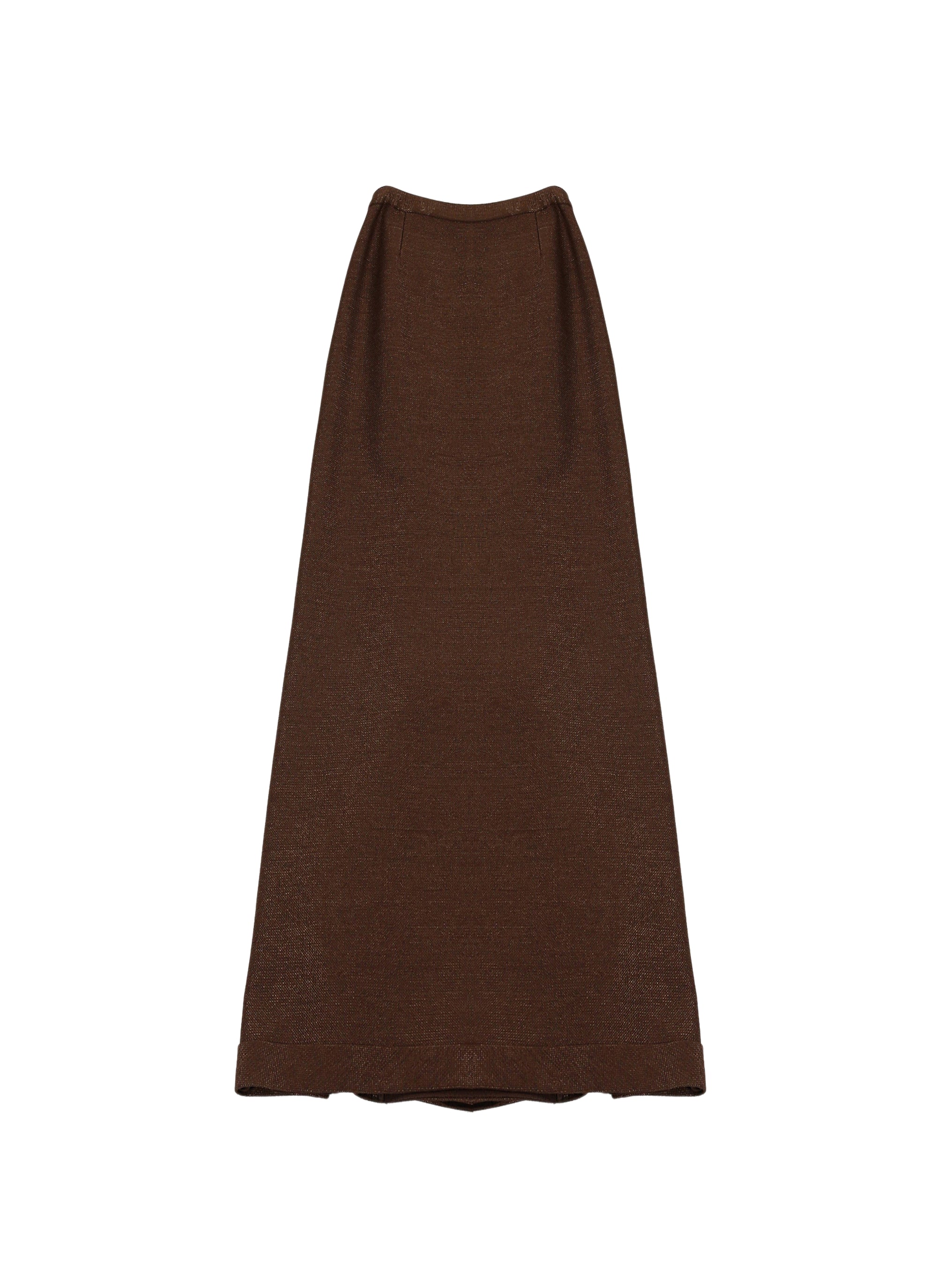 Jupe en rafia - Chocolat