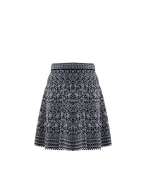 Labyrinth skirt - Black & White