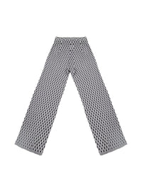 Pantalon en soie - Noir & Blanc