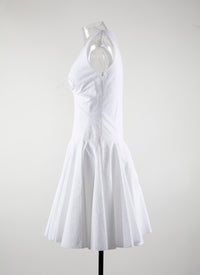 Robe Dédale sans manches - Blanc intense