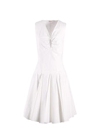 Robe sans manches Labyrinth - Blanc