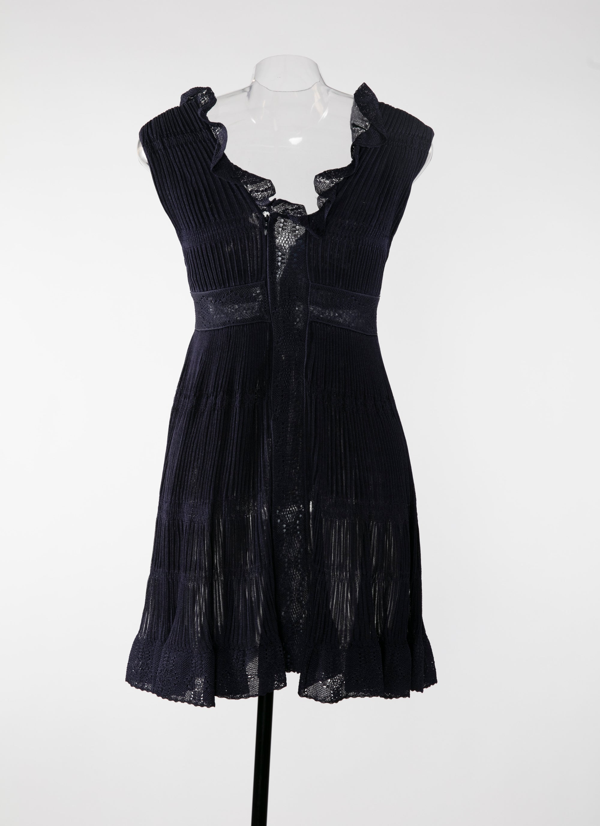 Robe sans manches Chérubin en soie - Nuit
