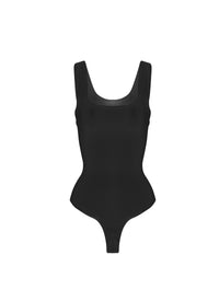Body sans manches - Noir charbon