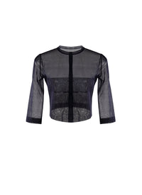 Cardigan en soie - Nuit