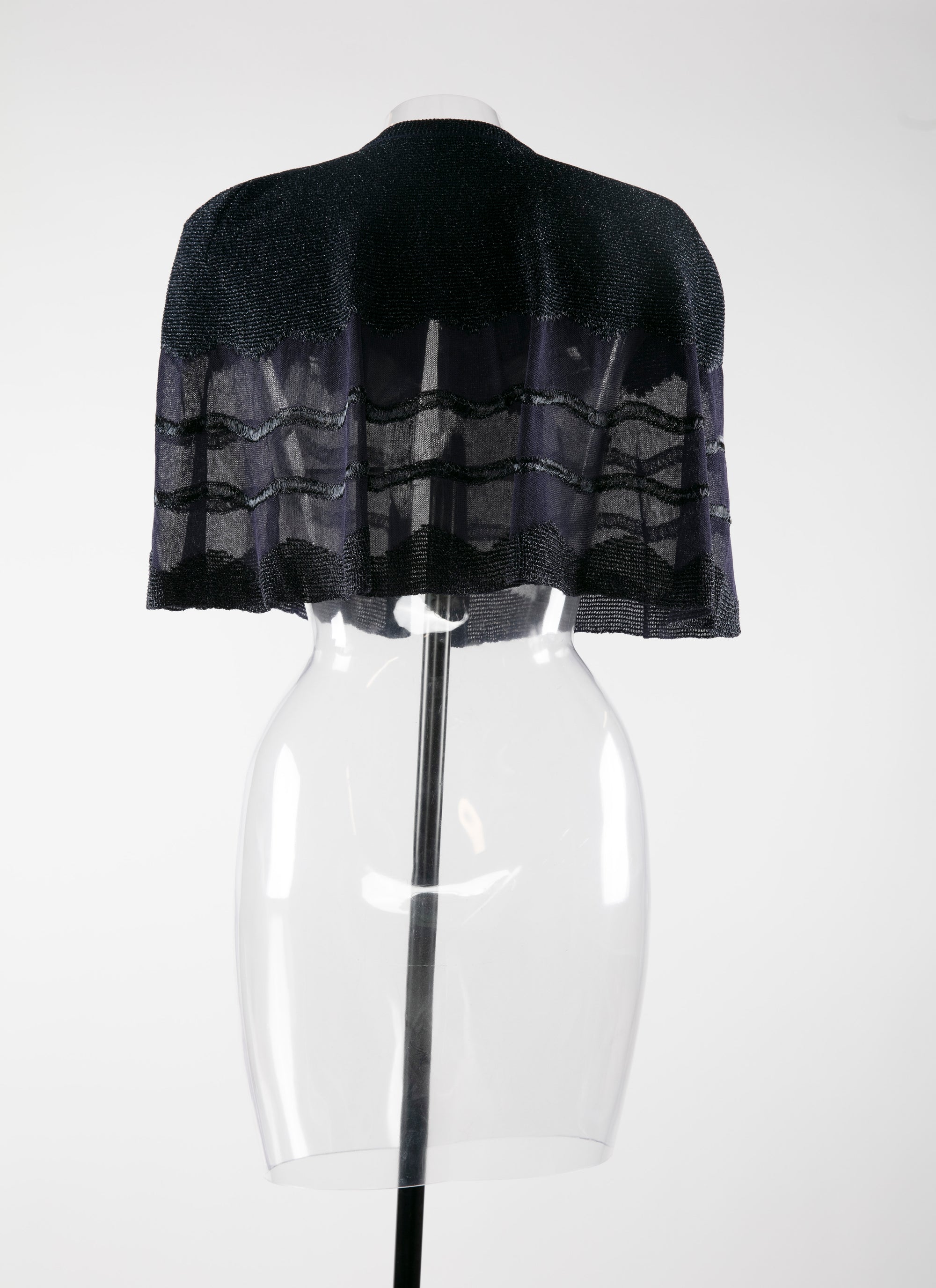 Sleeveless bolero - Night