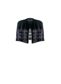 Sleeveless bolero - Night