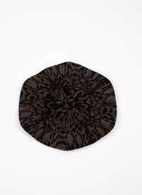 Beret - Noir & Brun