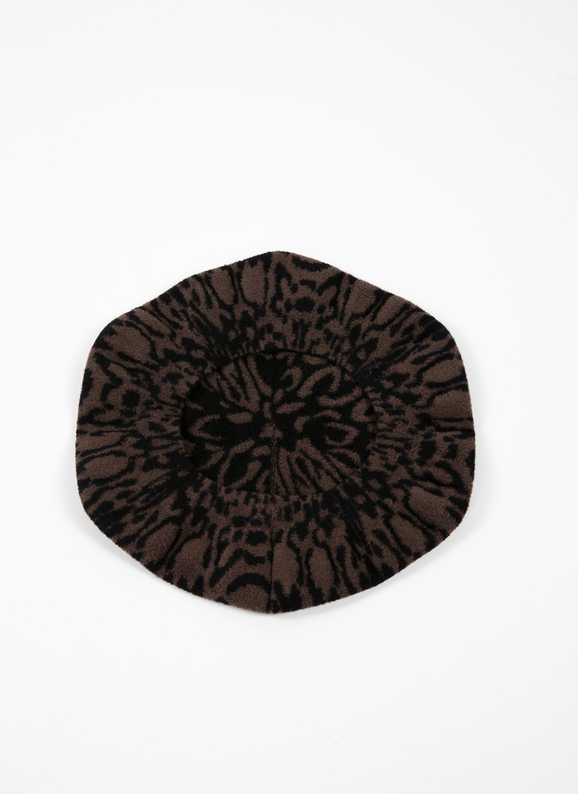 Beret - Noir & Brun