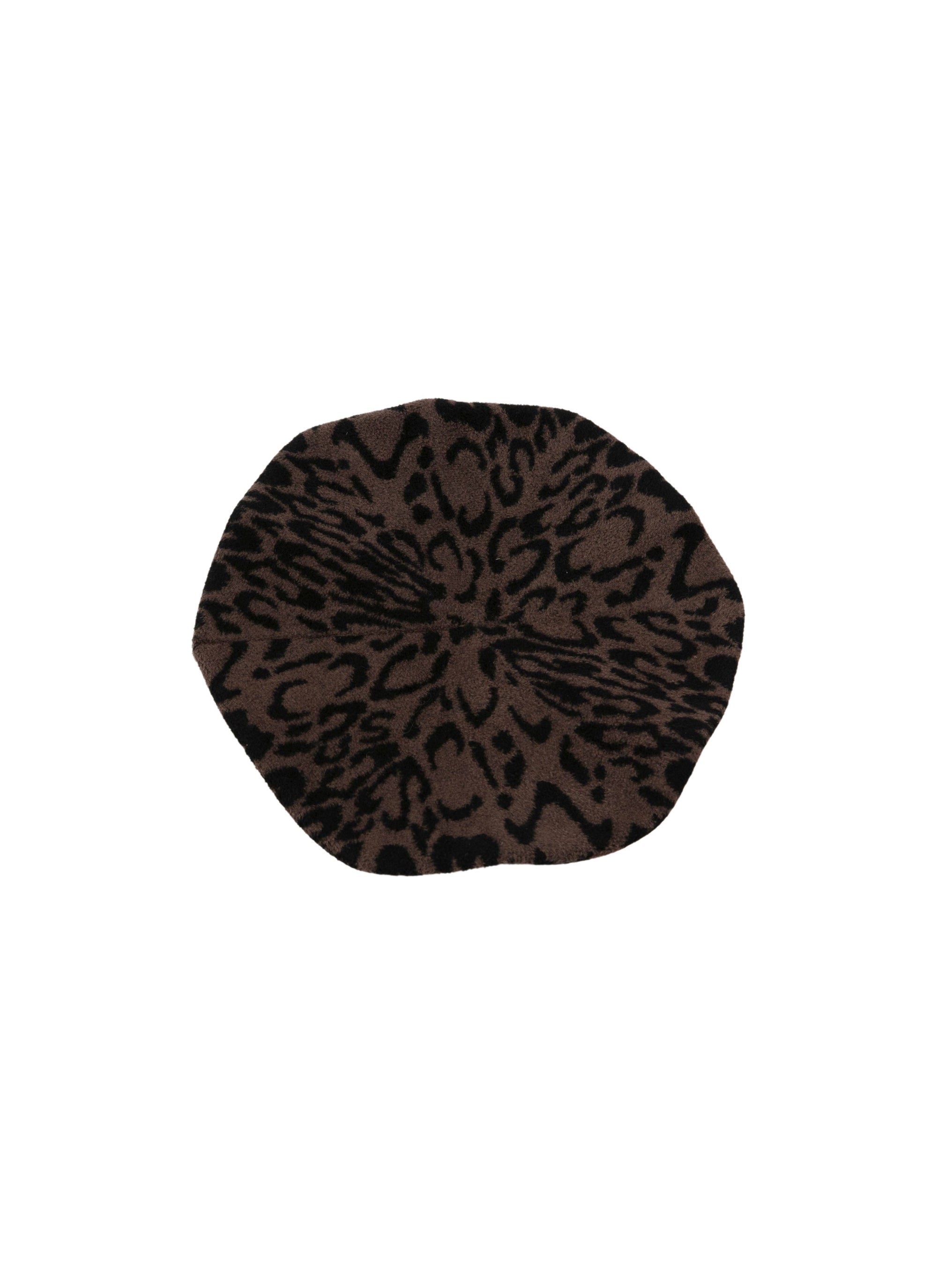 Beret - Noir & Brun