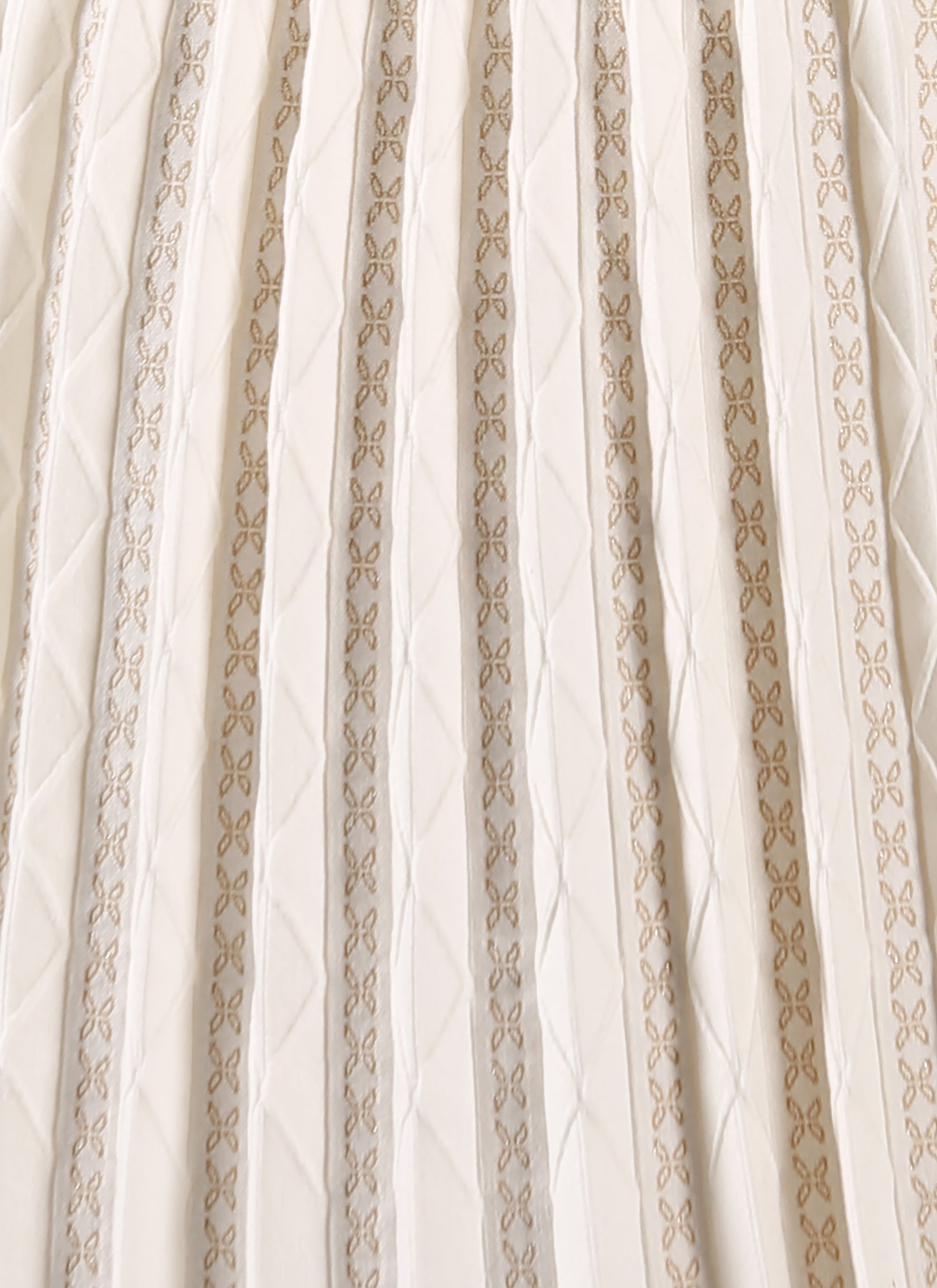 Jupe Charmille en laine - Blanc & Sable