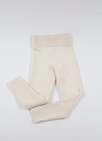Iconic velvet legging - White iridescent