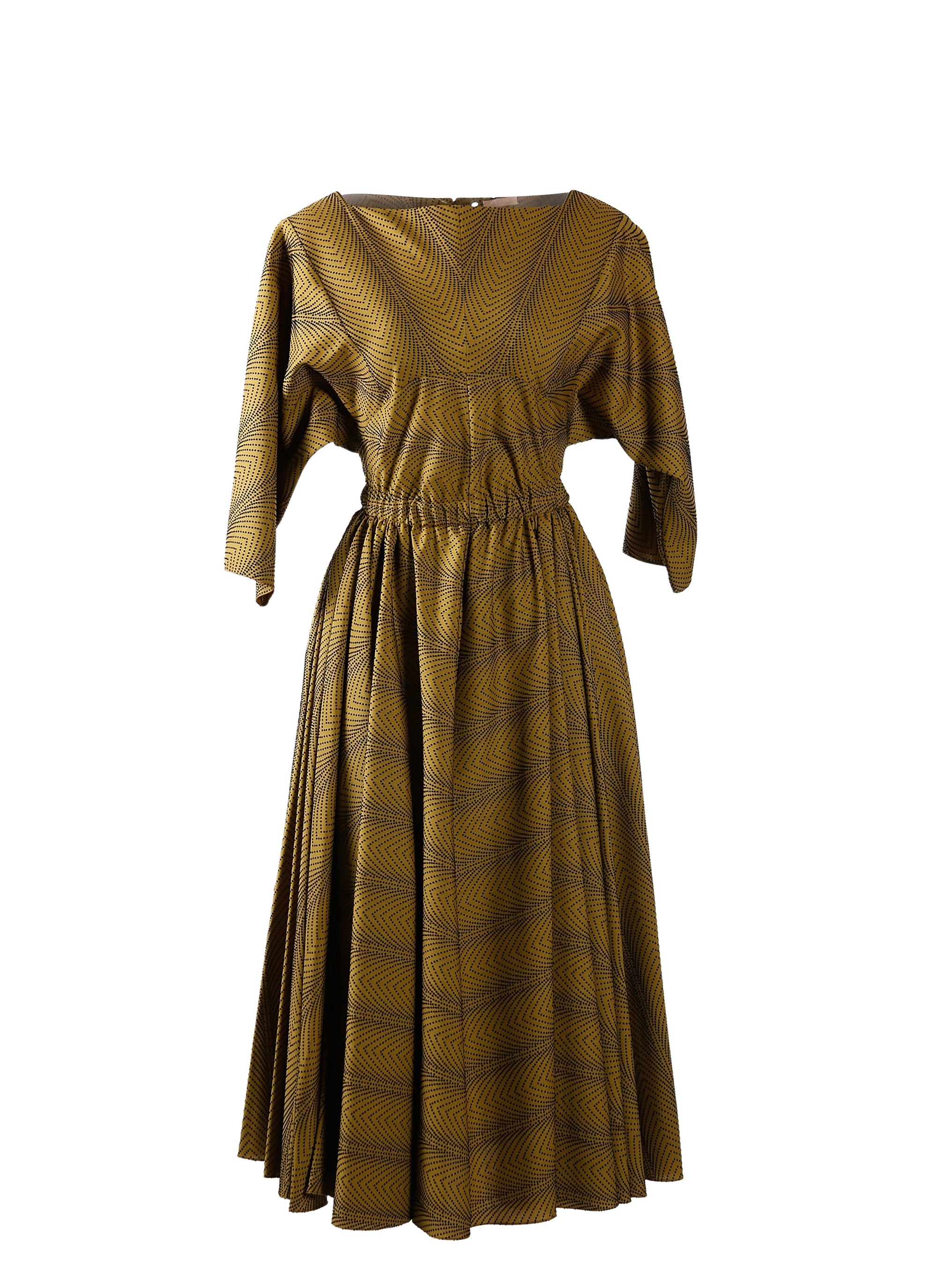 Robe à manches longues Mussola Boa - Amazone