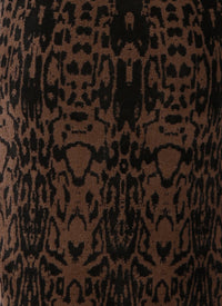 Robe sans manches Pantera - Noir & Brun