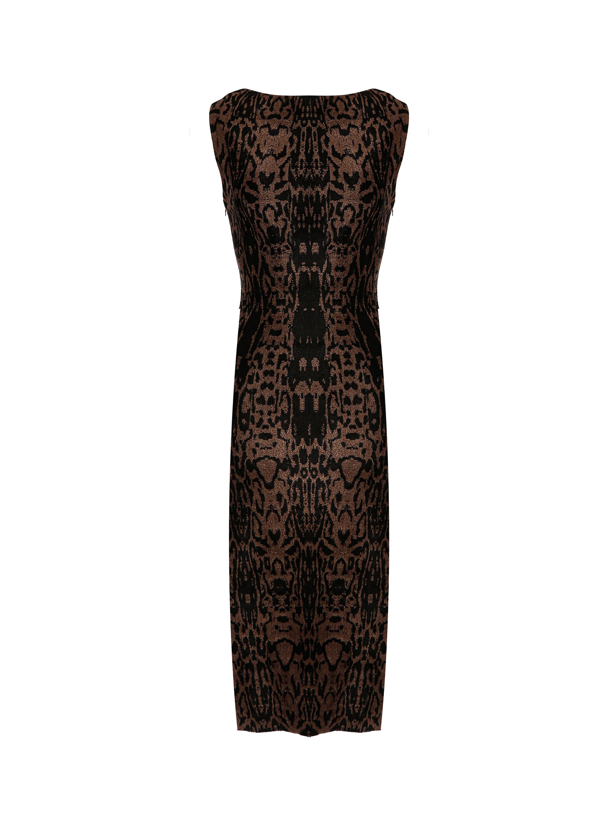 Robe sans manches Pantera - Noir & Brun