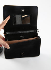 Franca small bag - Black & Transpent