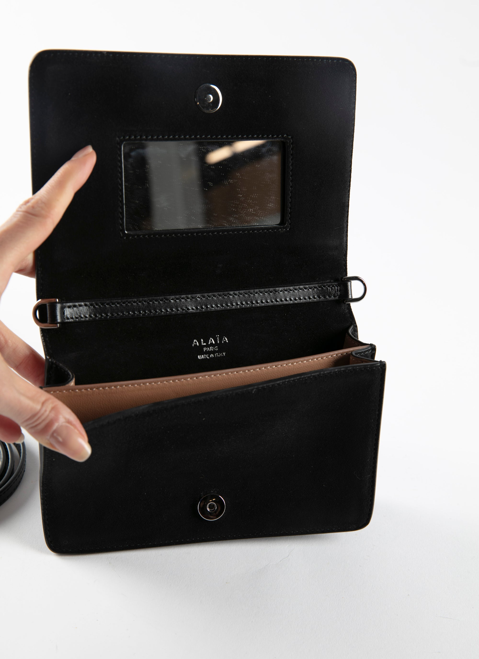 Franca small bag - Black & Transpent
