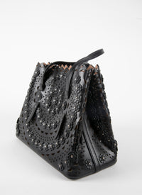 Mina tote bag - Black intense