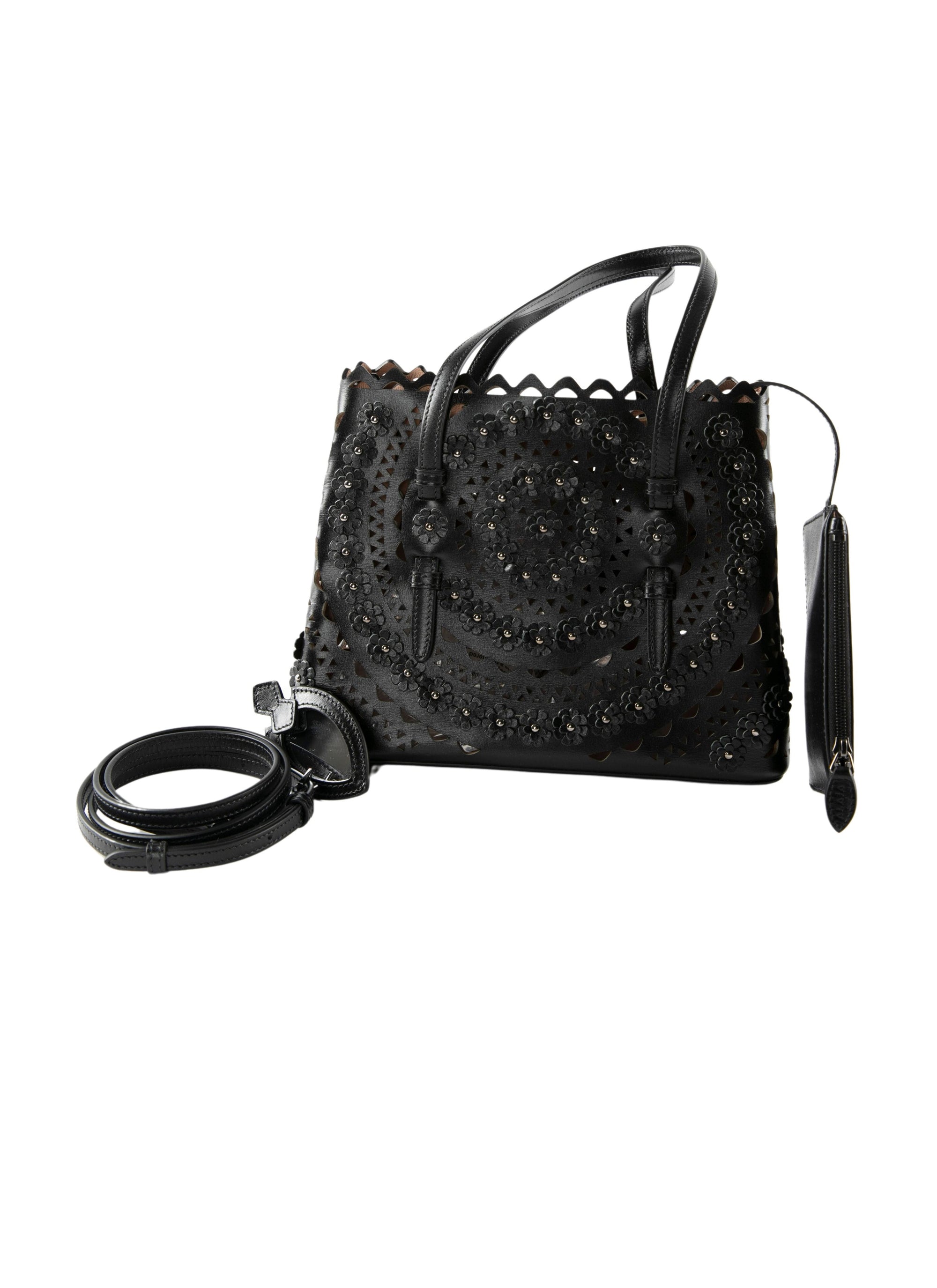 Mina tote bag - Black intense