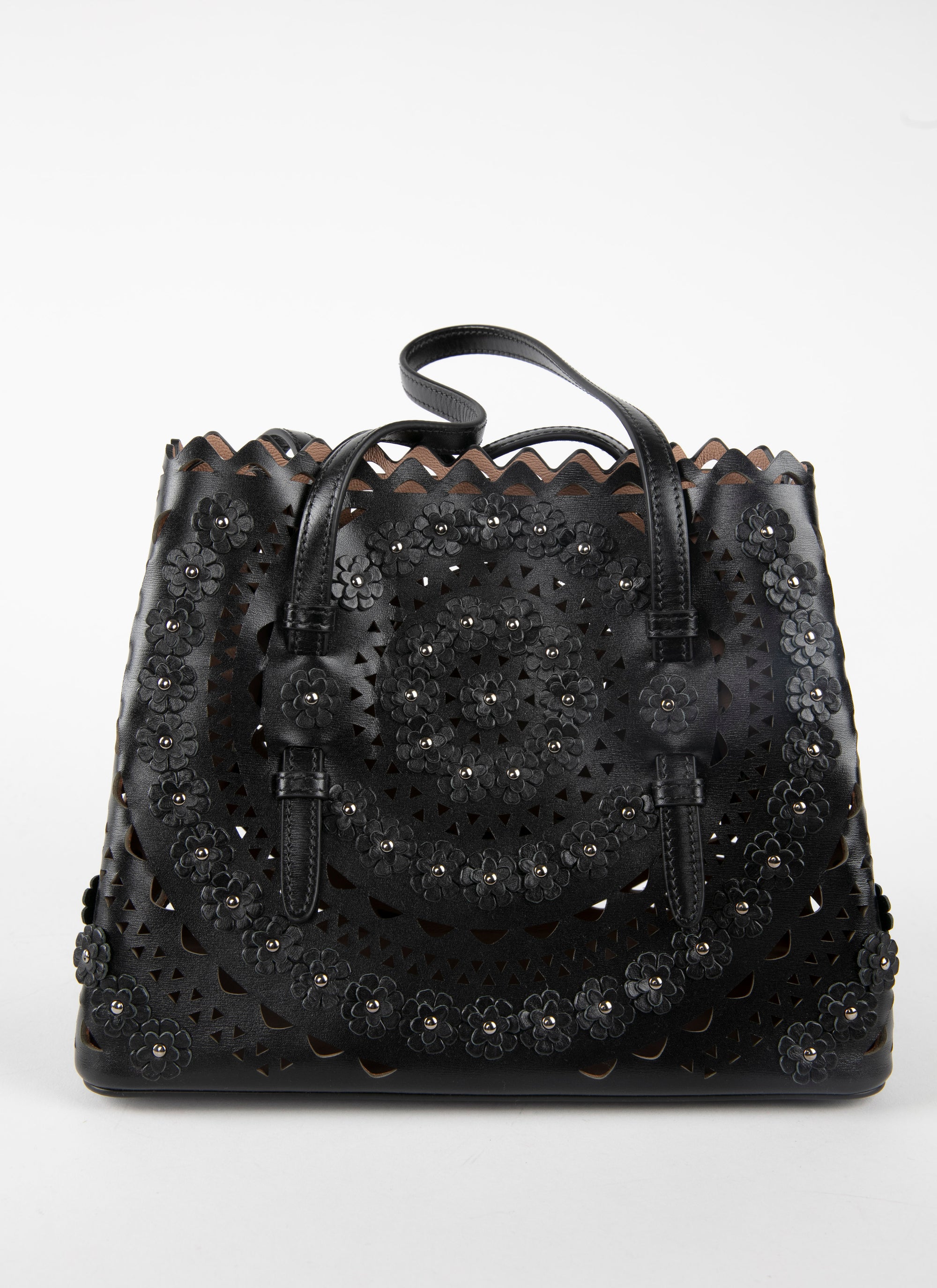 Mina tote bag - Black intense