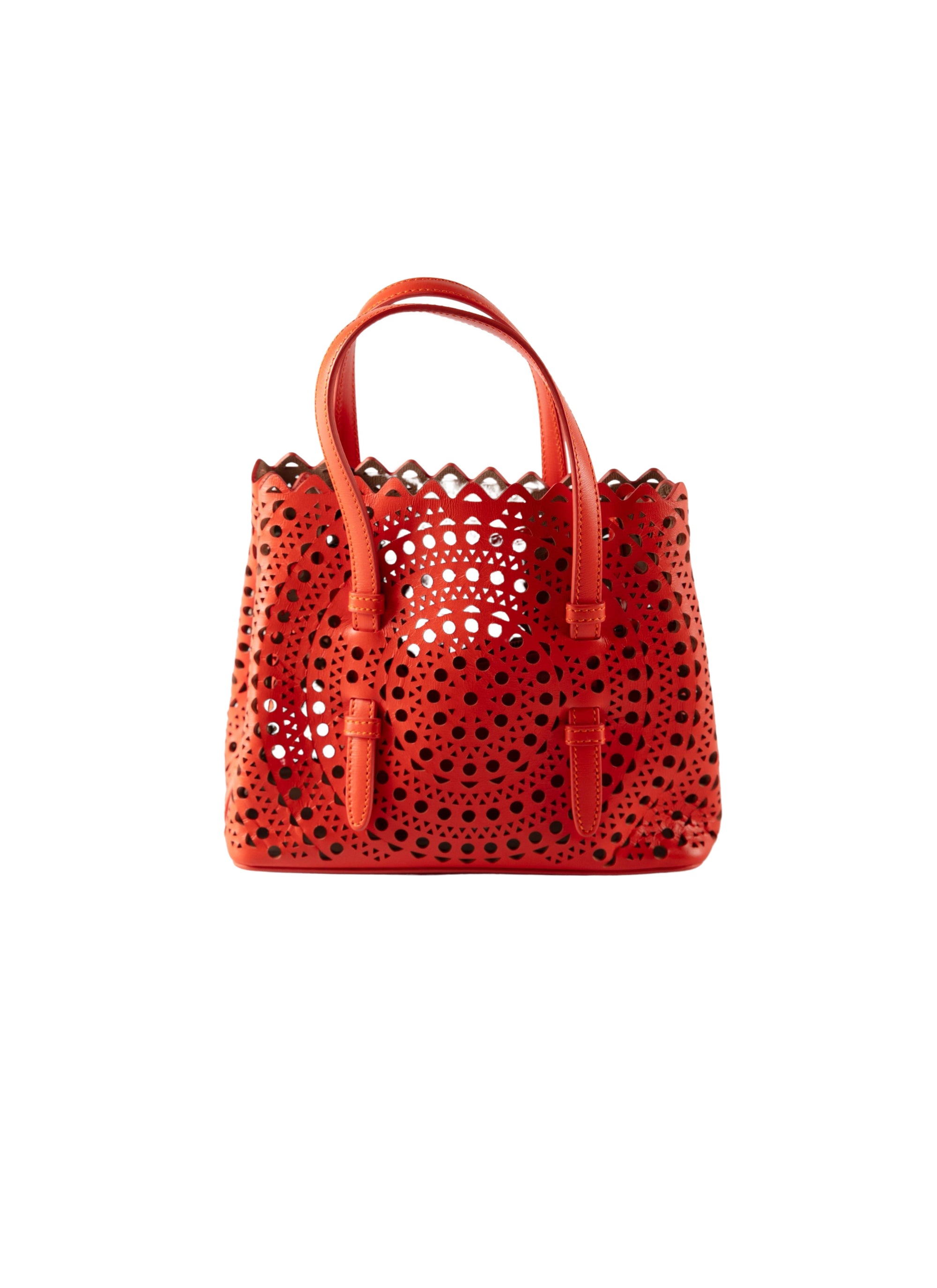 Mini sac Mina 20 - Orange Sanguine