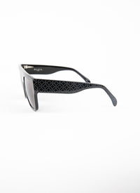 Lunettes monture œil de chat - Gris & Noir