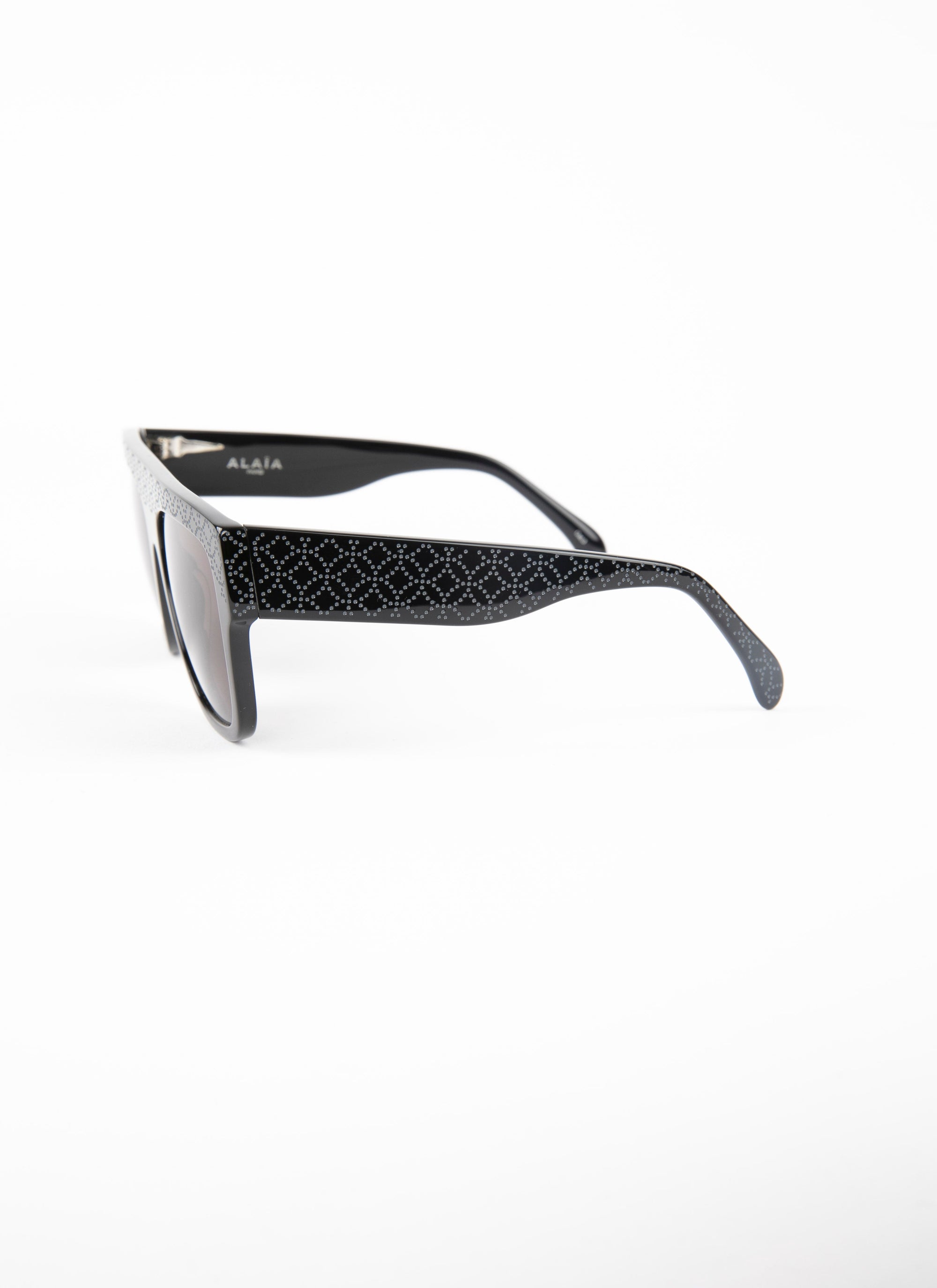 Lunettes monture œil de chat - Gris & Noir