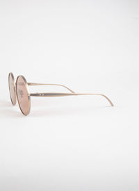 Lunettes monture œil de chat - Or