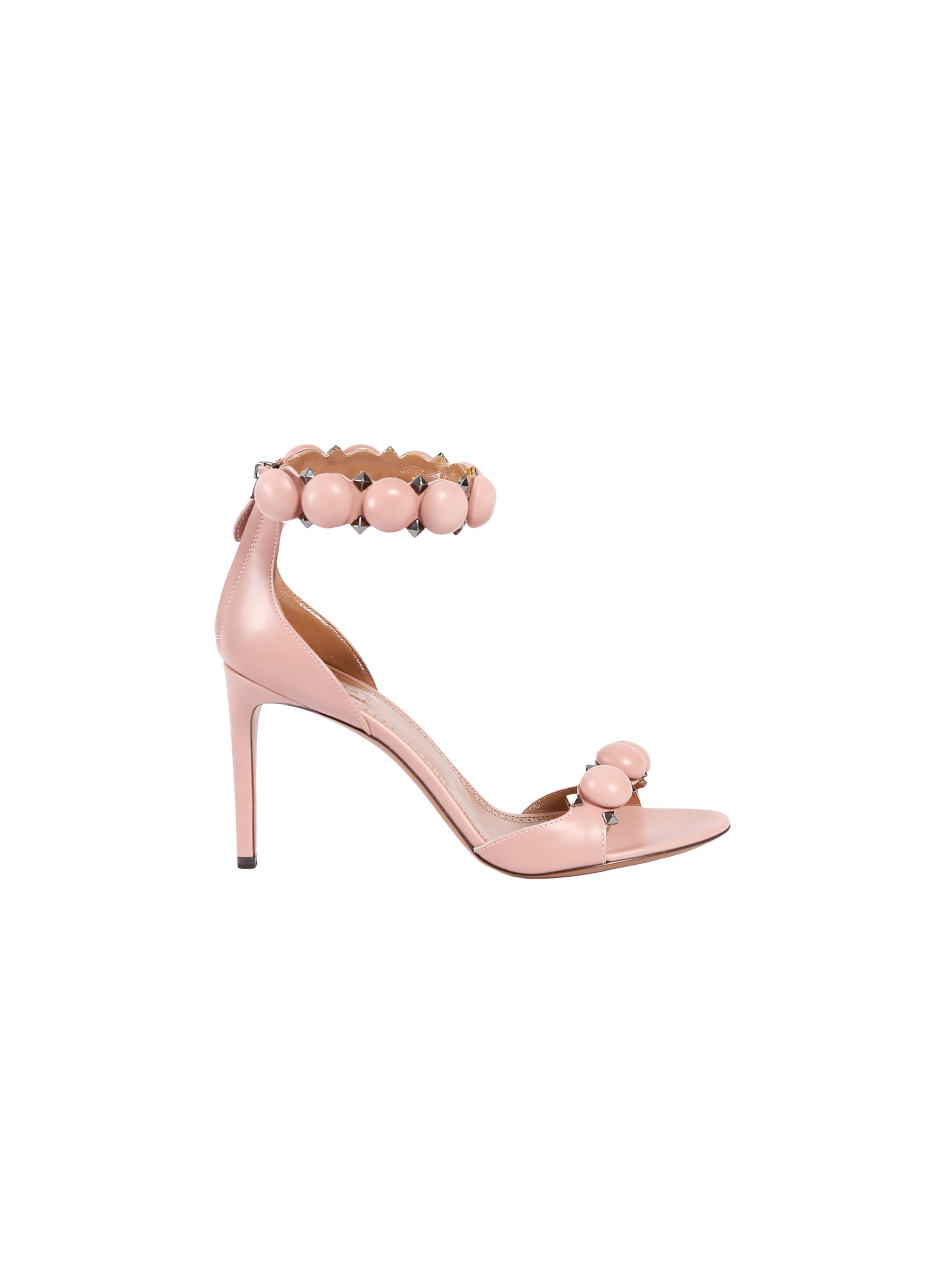 Sandales Bombe en cuir - Bois de Rose