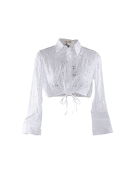 Chemise Roseraie - Blanc