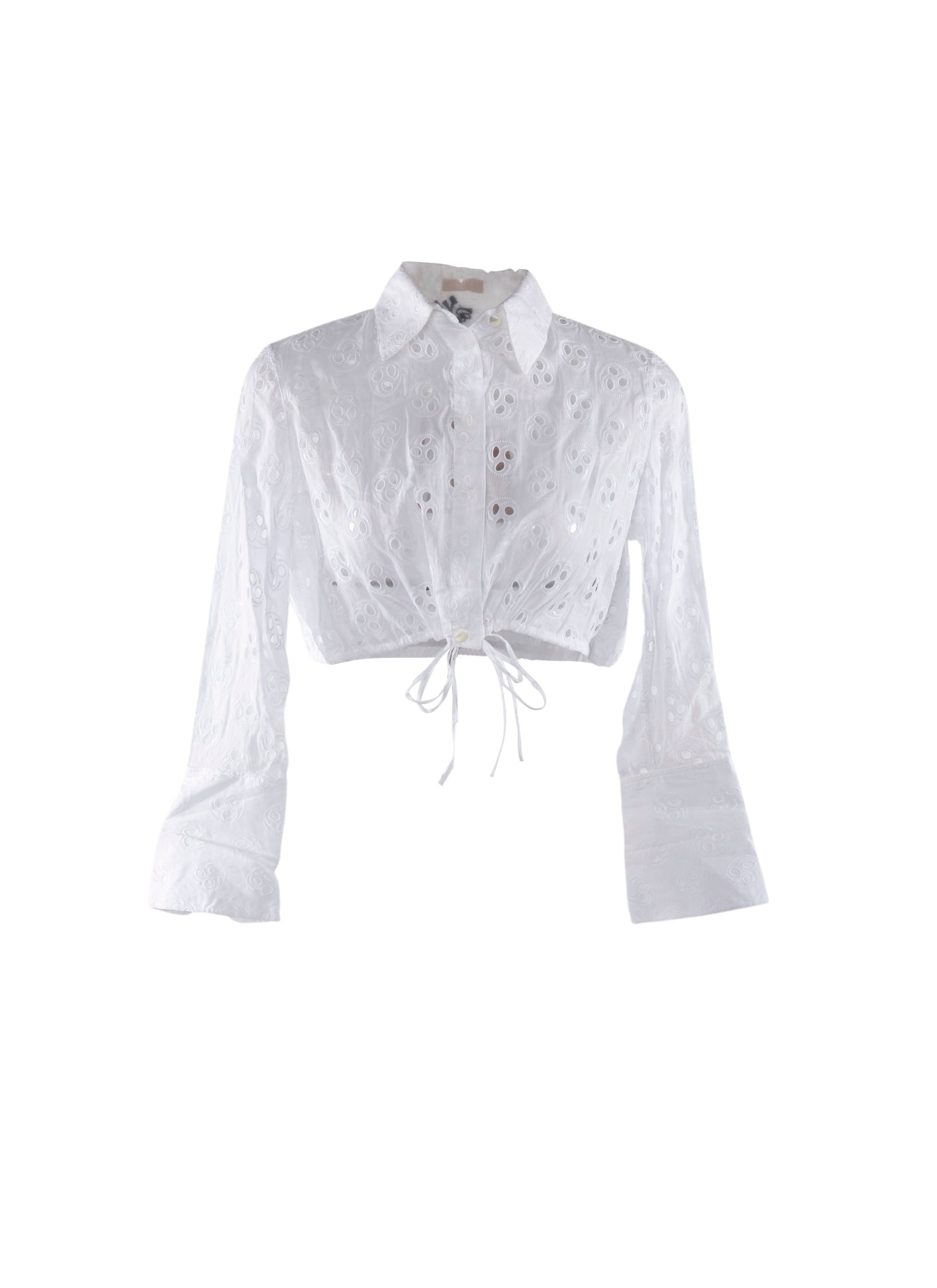 Chemise Roseraie - Blanc
