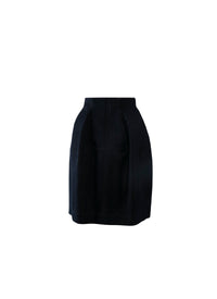 Jupe boule en denim - Argent