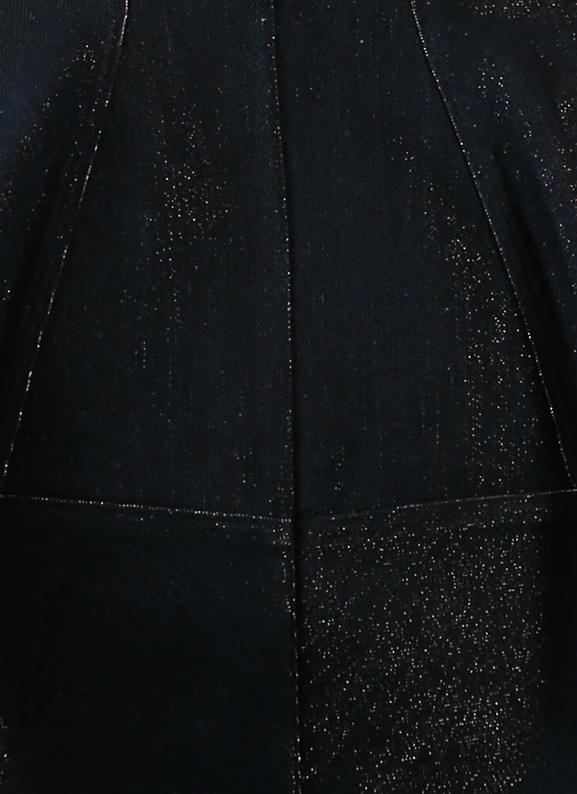 Denim ball skirt - Gold