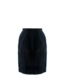 Denim ball skirt - Gold